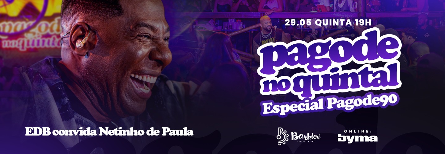 Pagode no Quintal - Especial Pagode 90 em Campinas