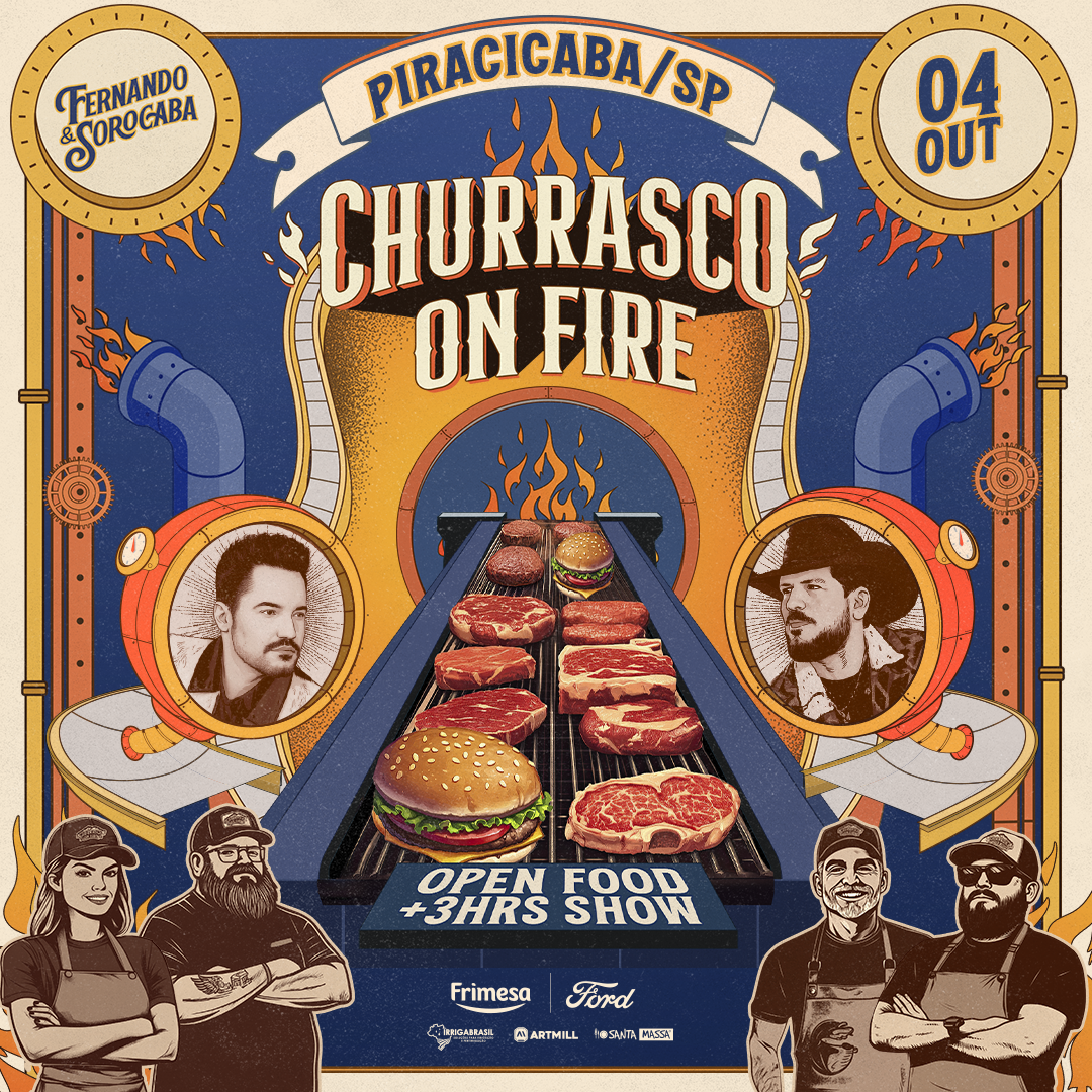 Churrasco On Fire - Fernando e Sorocaba em Piracicaba