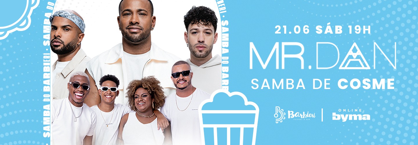 Samba Barbieri Apresenta Mr Dan em Campinas
