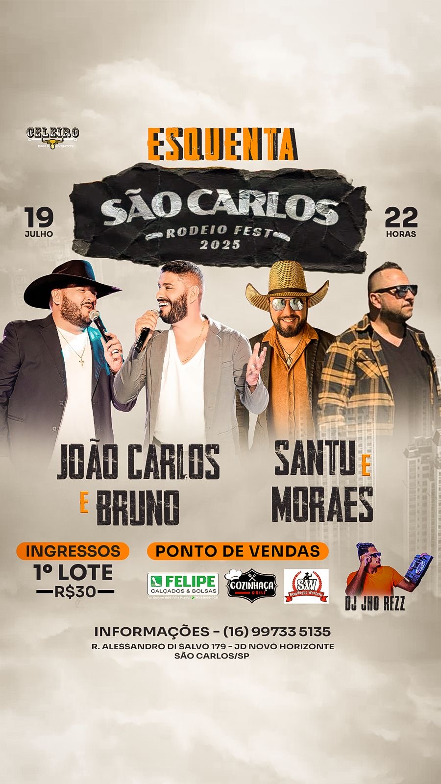 Esquenta Rodeio Fest 2025 em São Carlos