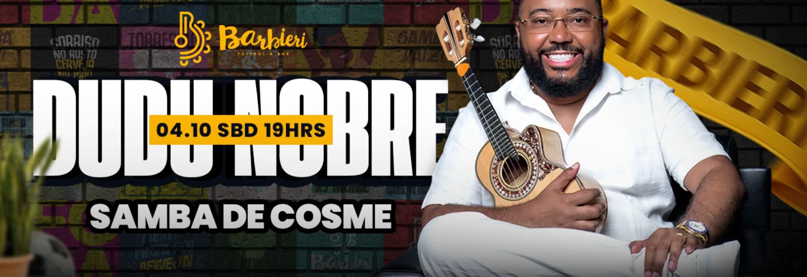 Barbieri apresenta: Dudu Nobre e Samba de Cosme