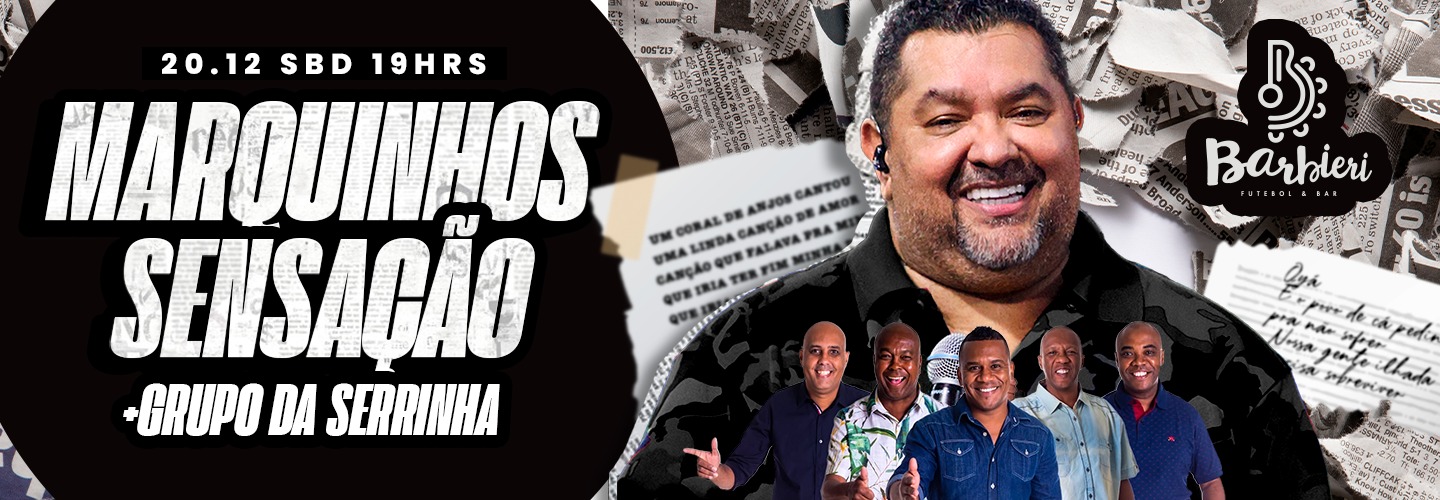 Samba do Barbieri com Marquinhos Sensação
