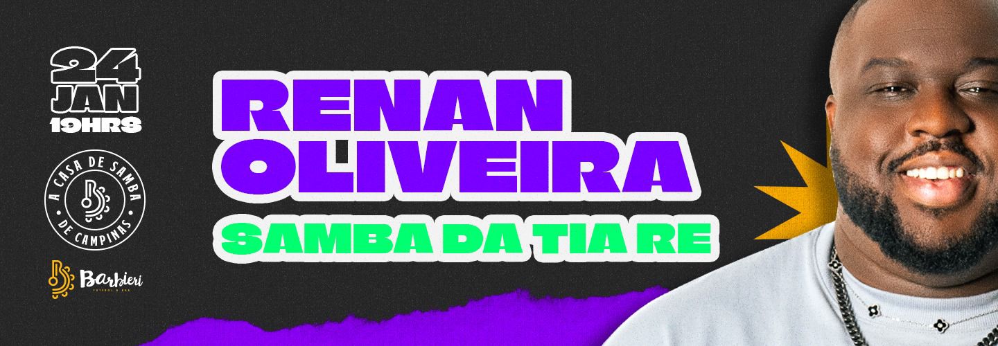 Renan Oliveira e Samba da Tia Re 
