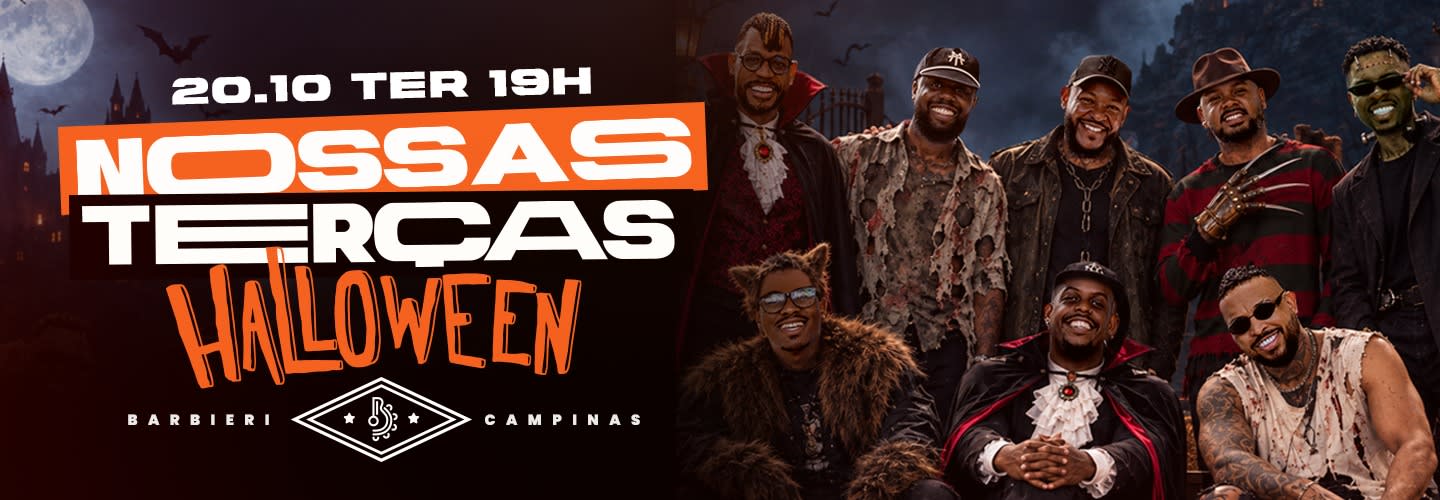Nossas Terças especial Halloween