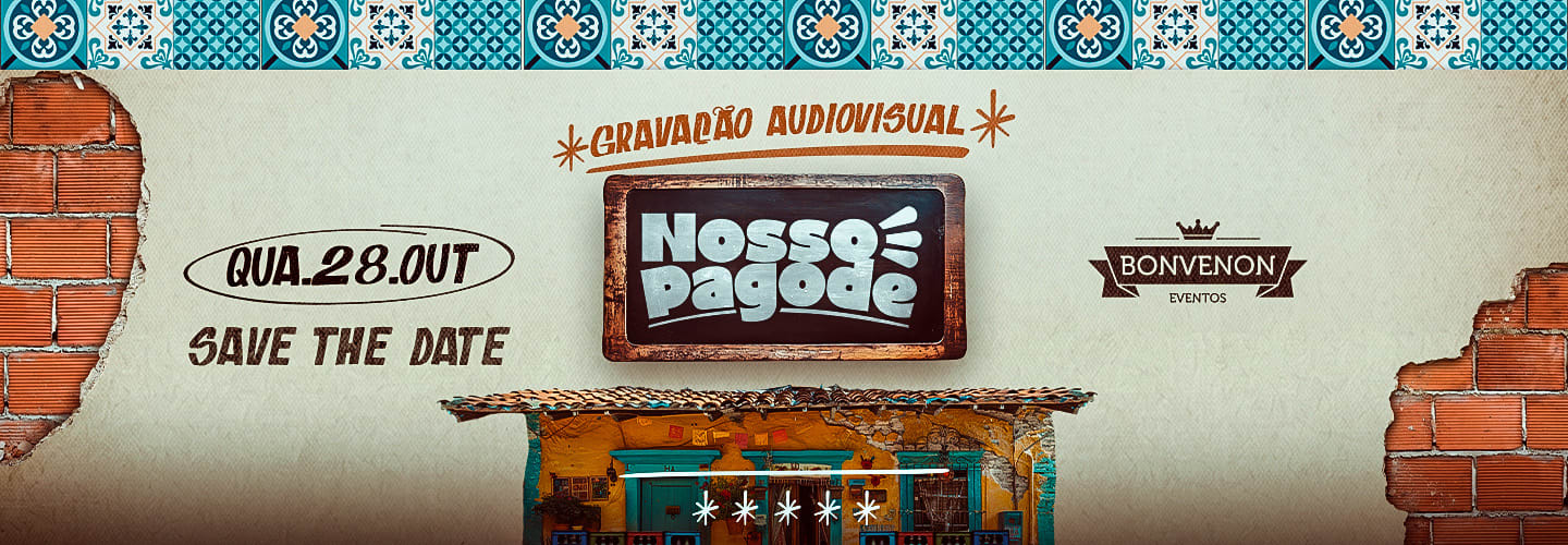 Gravação audiovisual - Nosso Pagode