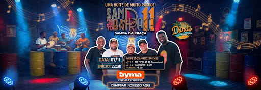 Samba Praça 11 no Dunas