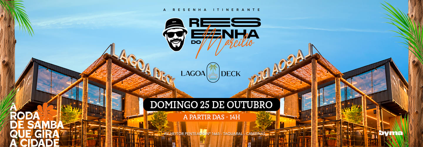 Resenha - Lagoa Deck