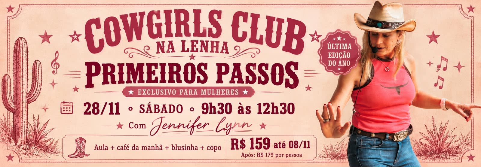 Cowgirls Club — Primeiros Passos