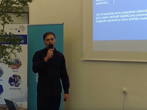 Přednáším na téma "Bootstrap" - TechMeetup 2019