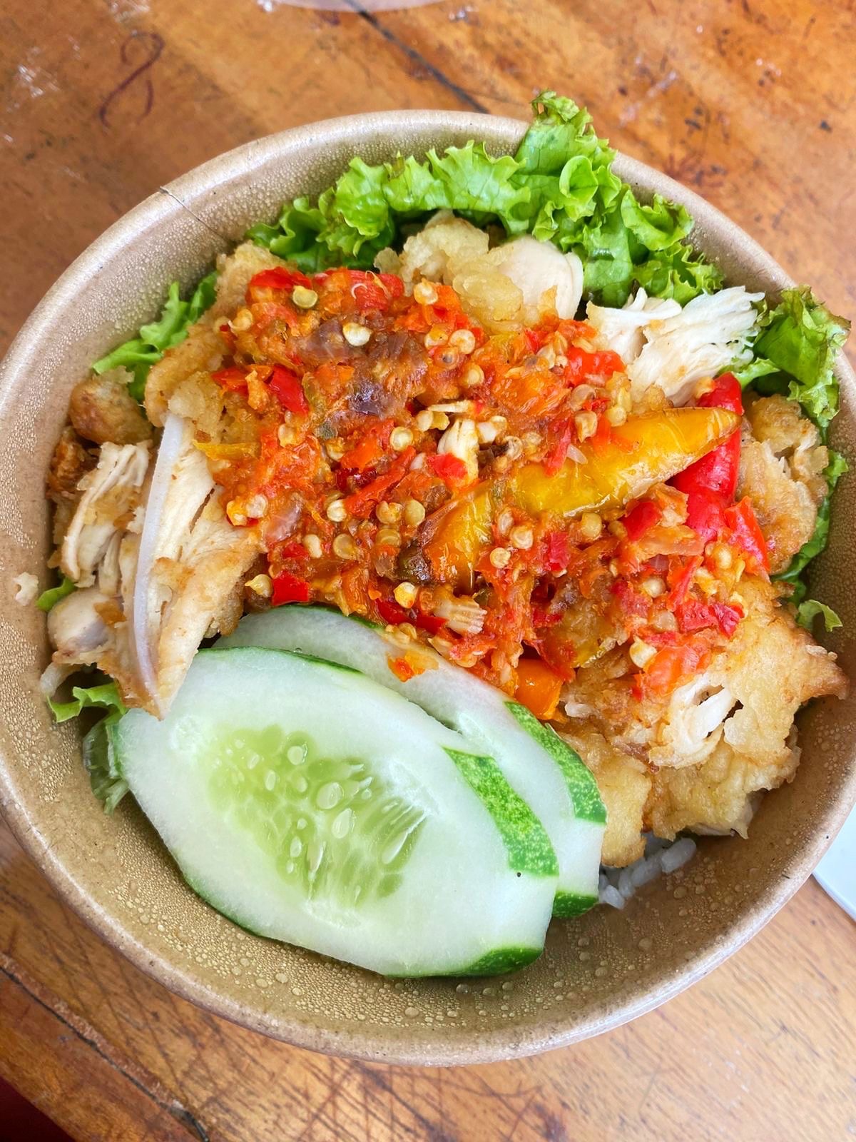 Ayam Geprek Bawang