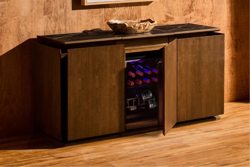 Bardi Modular Sideboard with Integrated Wine Fridges