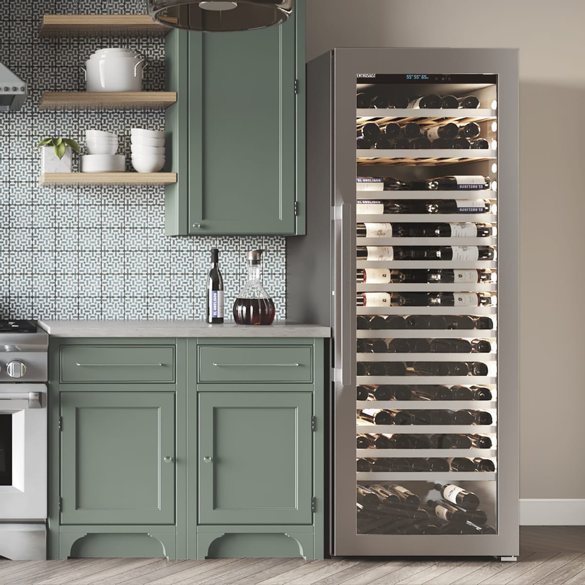 Prestige XL Smart Wi-Fi Wine Cellar with Steady Temp™ Cooling
