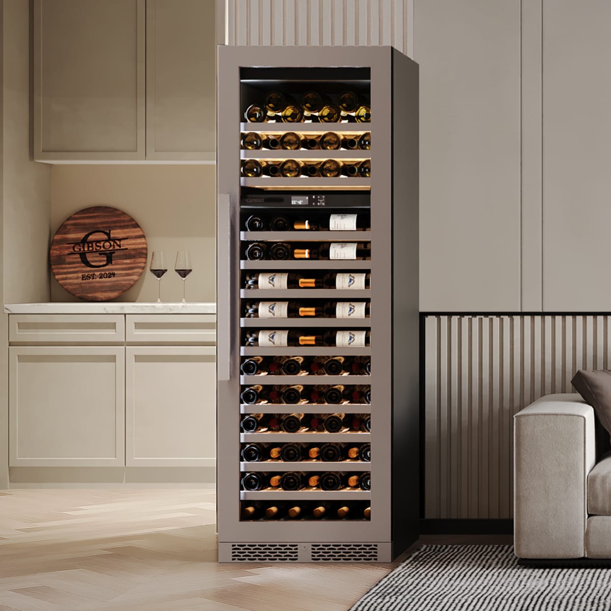Prestige 22.5” Counter-Depth Smart Dual Zone Wine Cellar