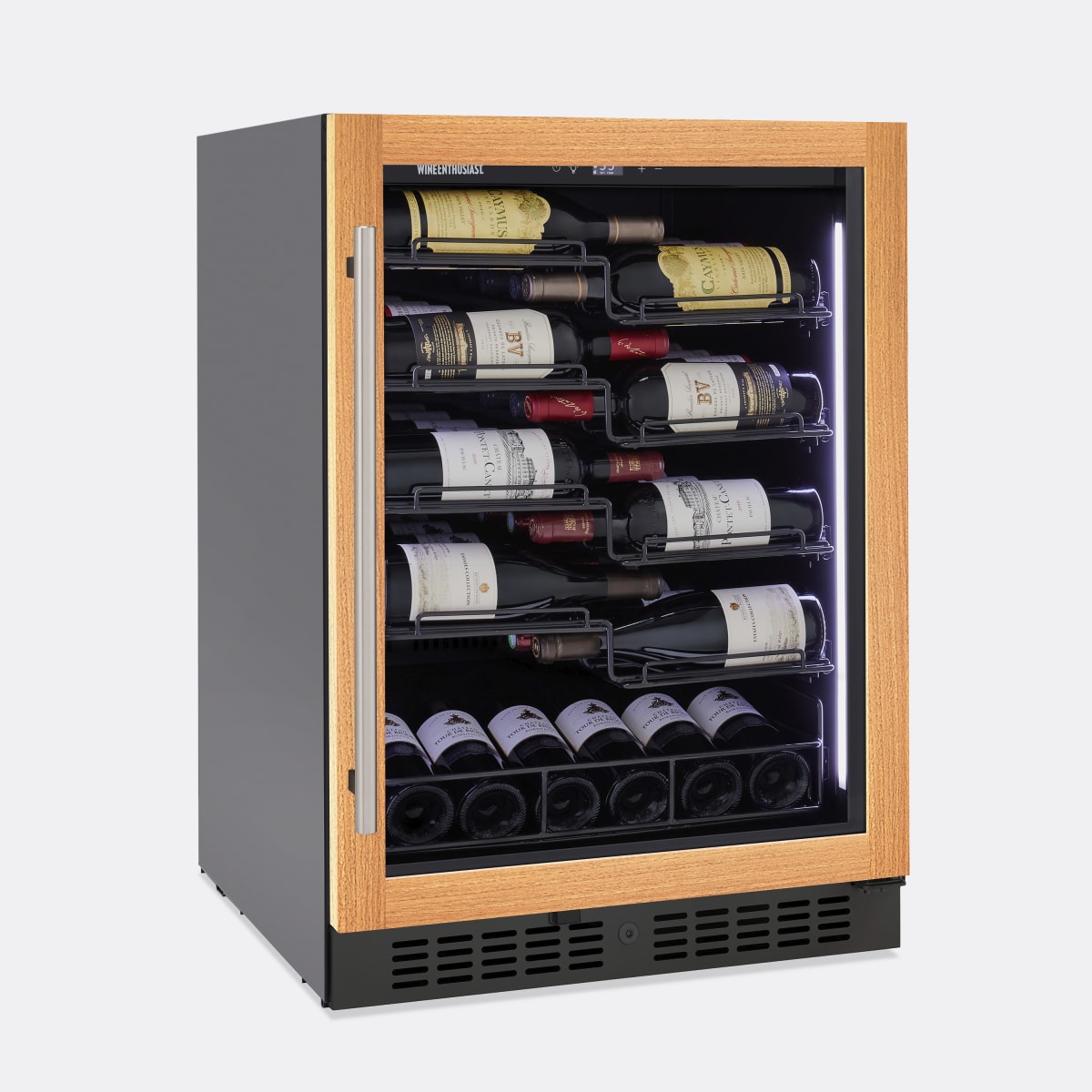 Wine Enthusiast VinoView 24” Smart Wi-Fi Undercounter Wine Cellar