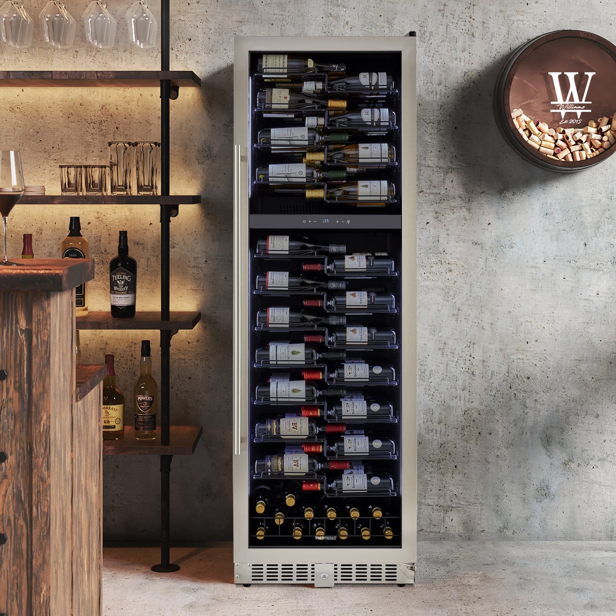 VinoView L 145 Smart Dual Zone Wine Cellar