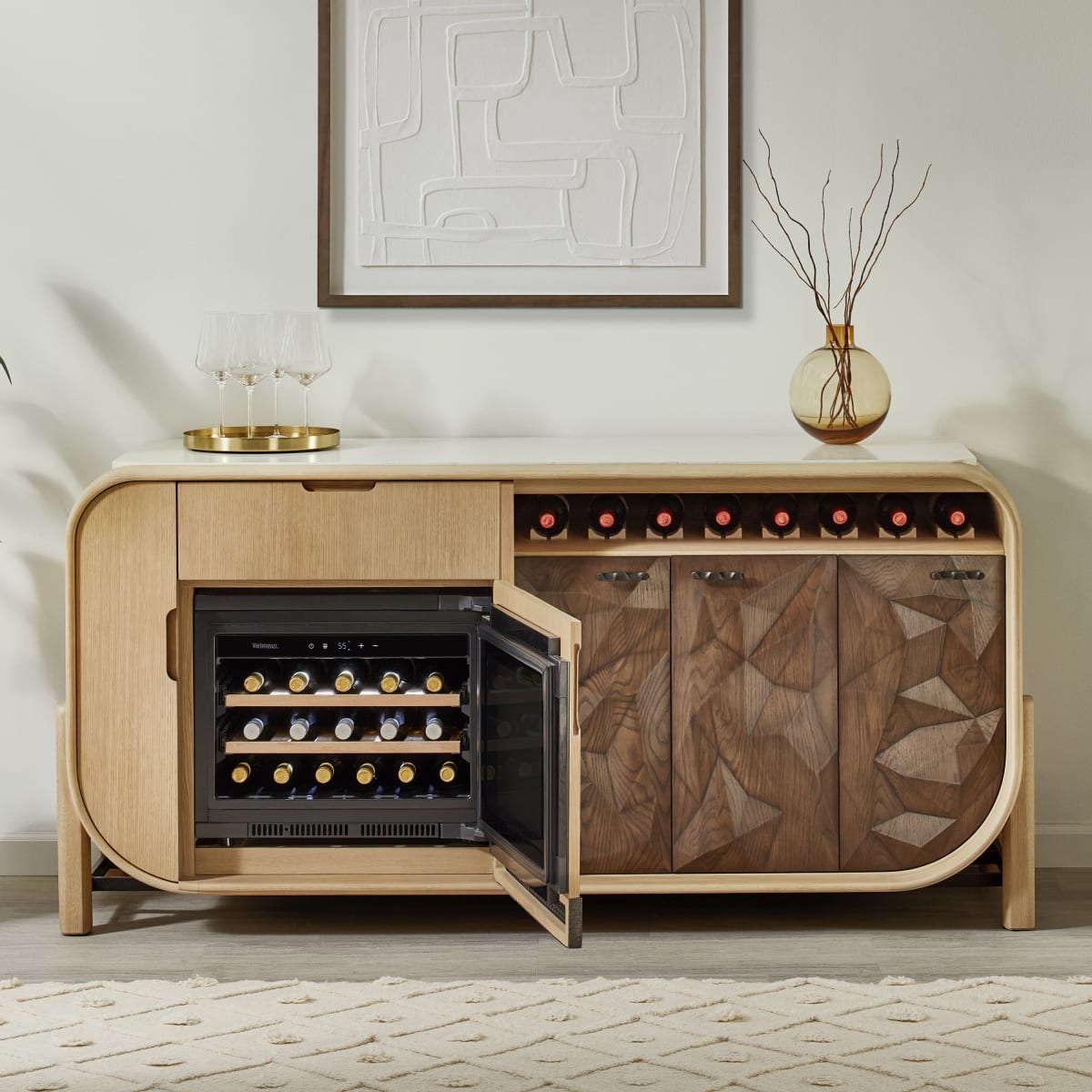 Terra Sideboard With Integrated Wine Cooler