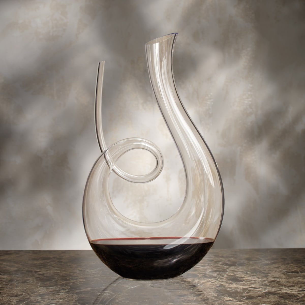 Wine Enthusiast Art Series Treble Decanter
