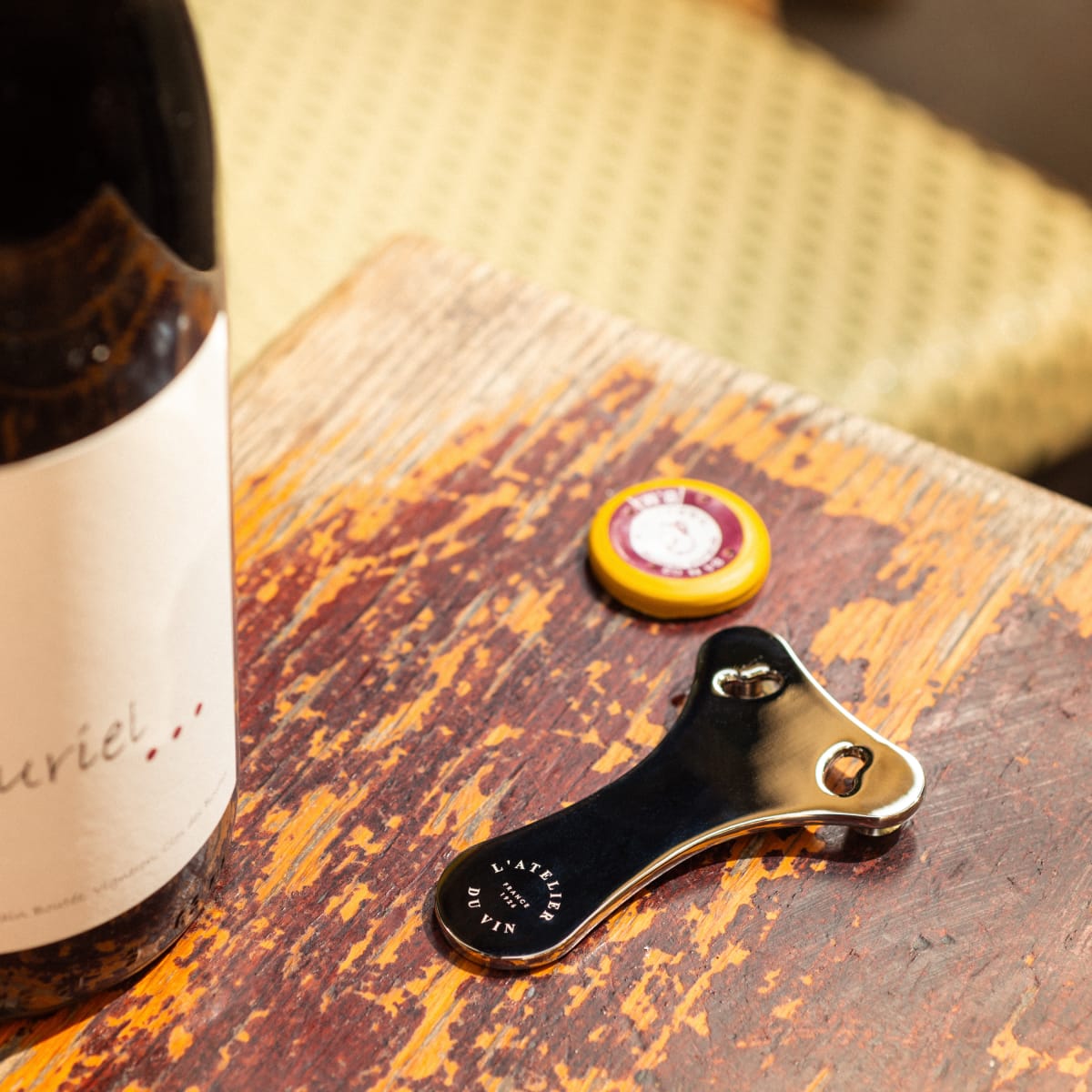 L'Atelier du Vin デキャンタ 透明 L'Atelier du Vin Chromed Metal Foil Cutter