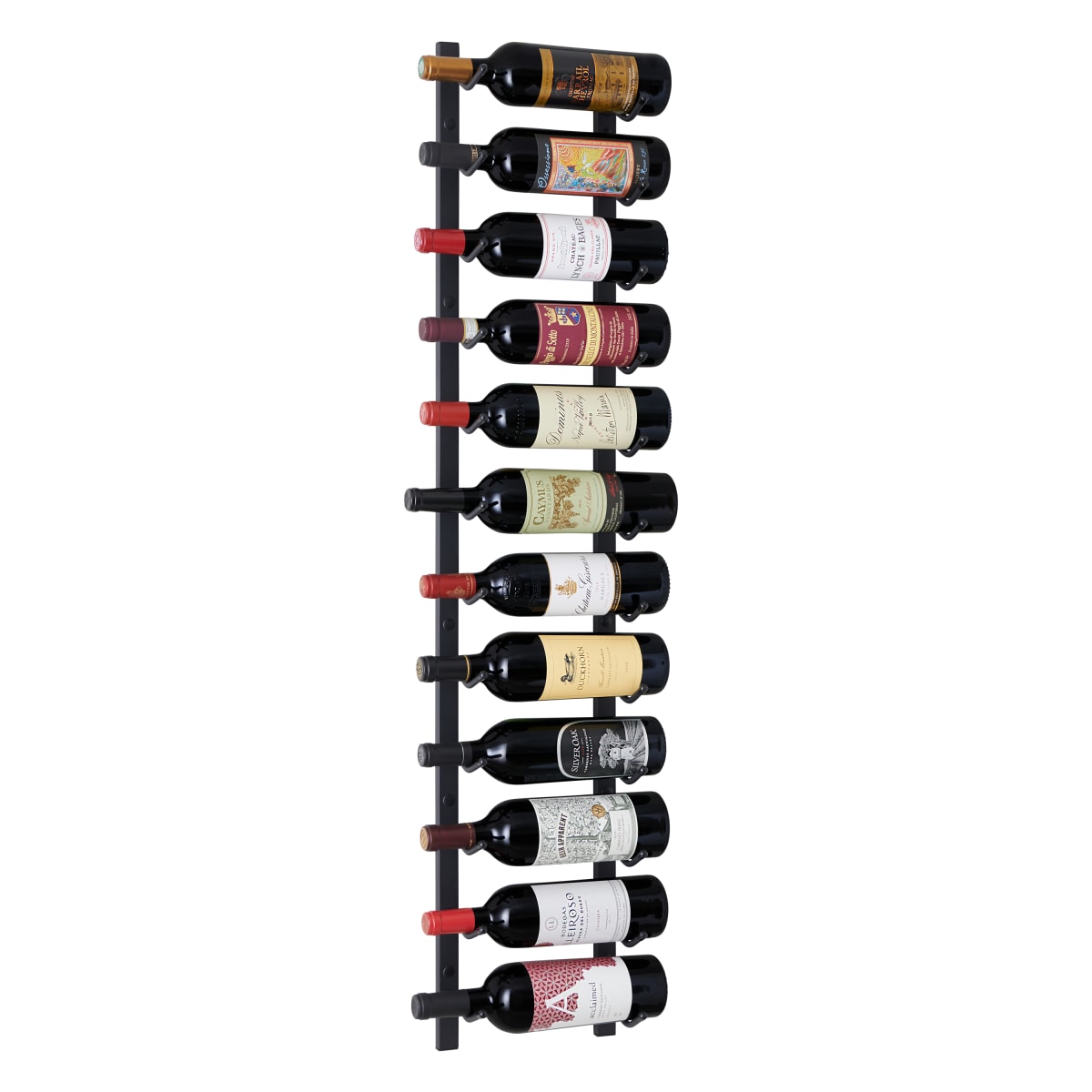 Evolution Wine Wall 5 2C (wall Mounted Metal Wine Rack) By VintageView - View #12