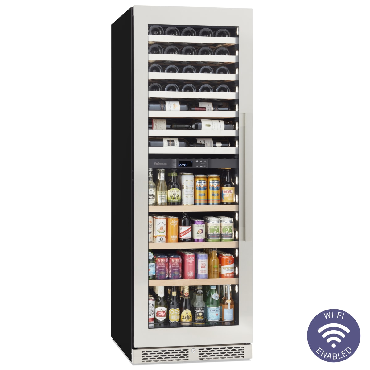Wine Enthusiast Prestige Smart Wine and Beverage Center