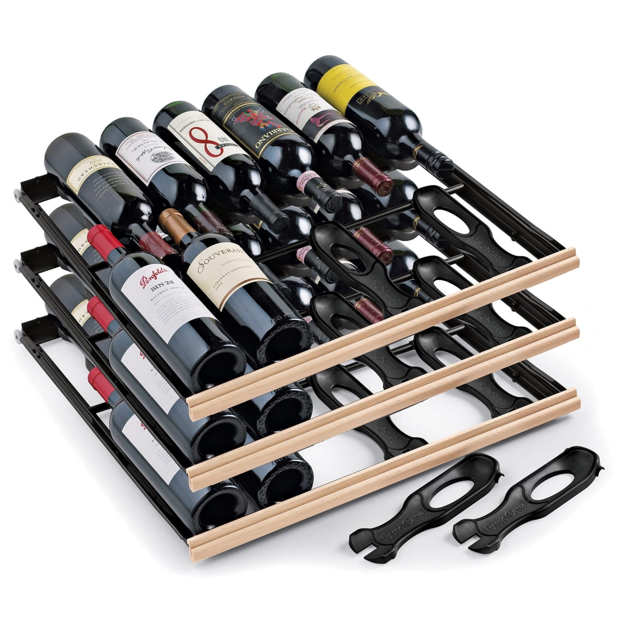 Image of EuroCave Wine Cellar Main du Sommelier Rolling Shelves (Set of 3, 2023 and Earlier Only) Image of EuroCave Wine Cellar Main du Sommelier Rolling Shelves (Set of 3, 2023 and Earlier Only)