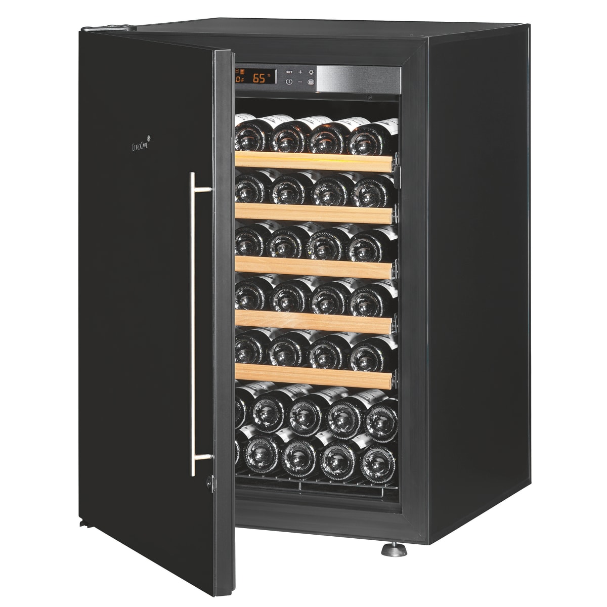 Image of EuroCave Pure S Wine Cellar Mirrored Door Left Hinge Image of EuroCave Pure S Wine Cellar Mirrored Door Left Hinge