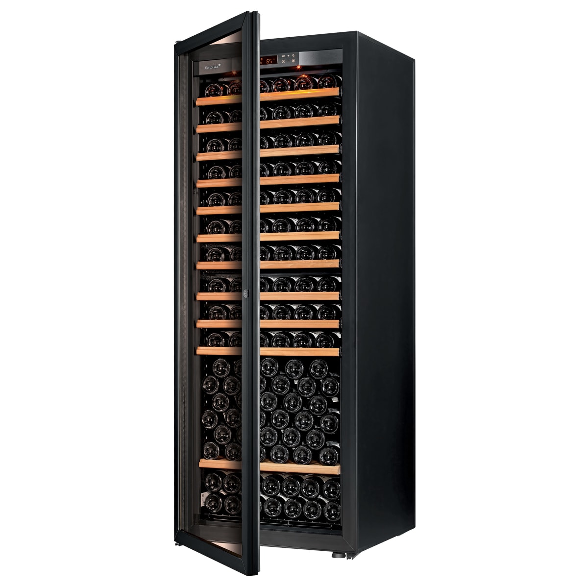 Image of EuroCave Pure L Wine Cellar Mirrored Door Left Hinge Image of EuroCave Pure L Wine Cellar Mirrored Door Left Hinge
