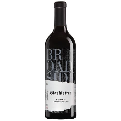 Broadside 2020 Blackletter Cabernet Sauvignon, Paso Robles
