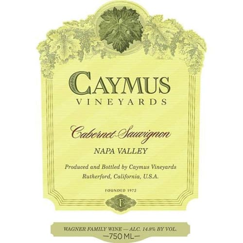 Caymus 2016 Cabernet Sauvignon, Napa Valley