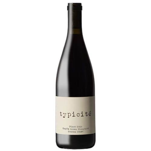 Typicite Wines 2022 Pinot Noir Gap’s Crown Vineyard, Sonoma Coast