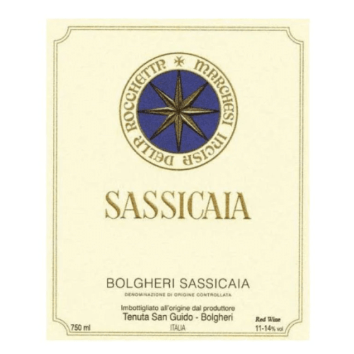 Tenuta San Guido 2022 Sassicaia, Bolgheri