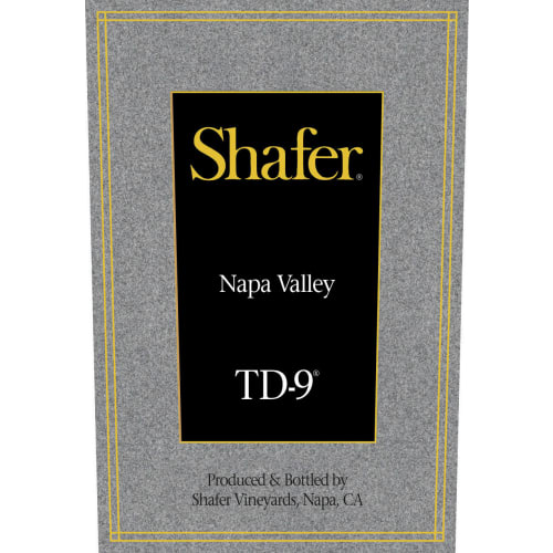 赤ワイン　Shafer TD-9 2019 ナパバレー 282017819_2