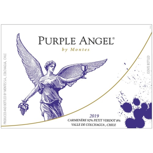 Montes 2019 Purple Angel, Carmenere, Colchagua Valley