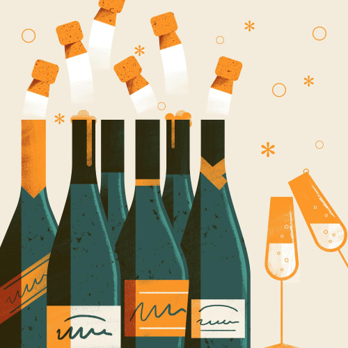 Sparkling Wines 6 Bottle Gift Sampler