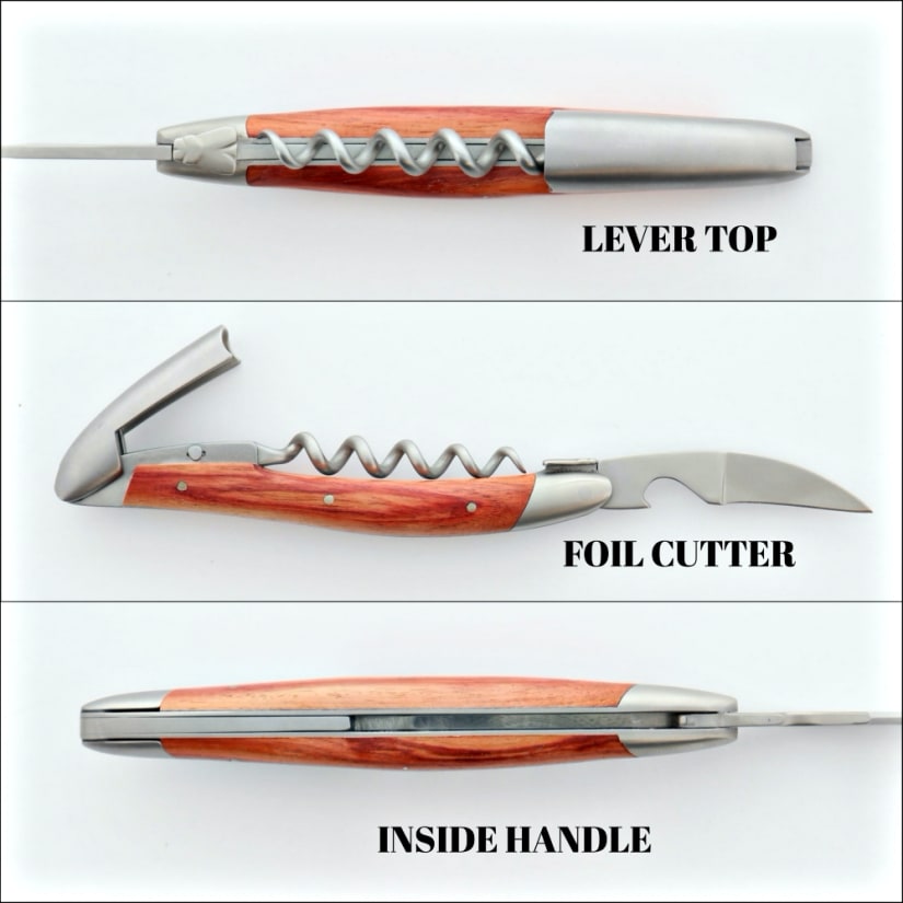 Forge de Laguiole Corkscrew-East Indian Rosewood Handle