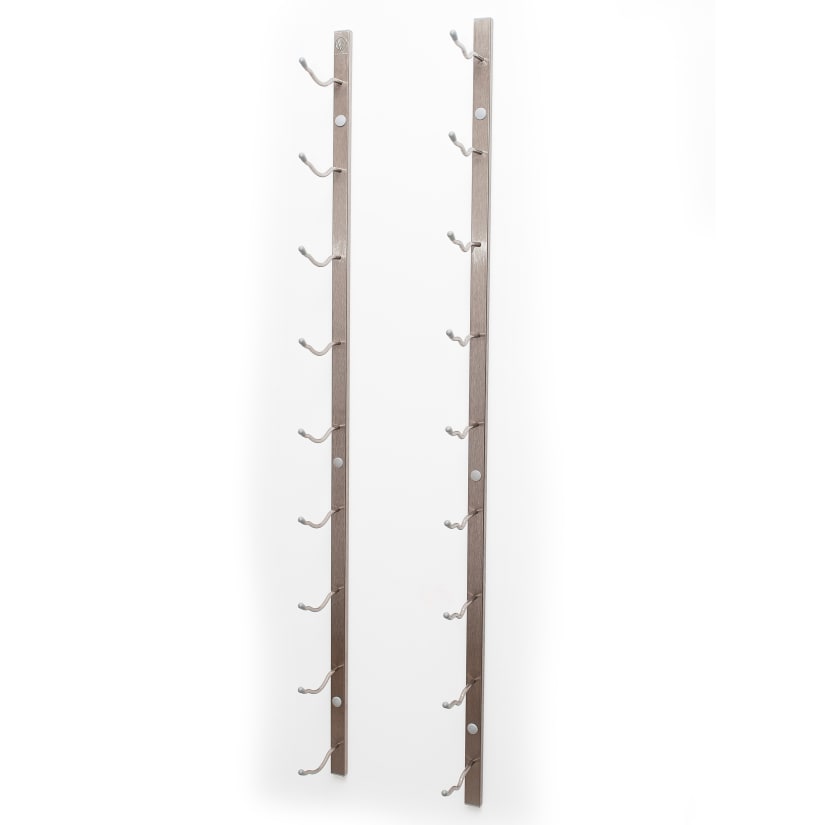 VintageView 9 Bottle Magnum Rack (1 Deep-Brushed Nickel)