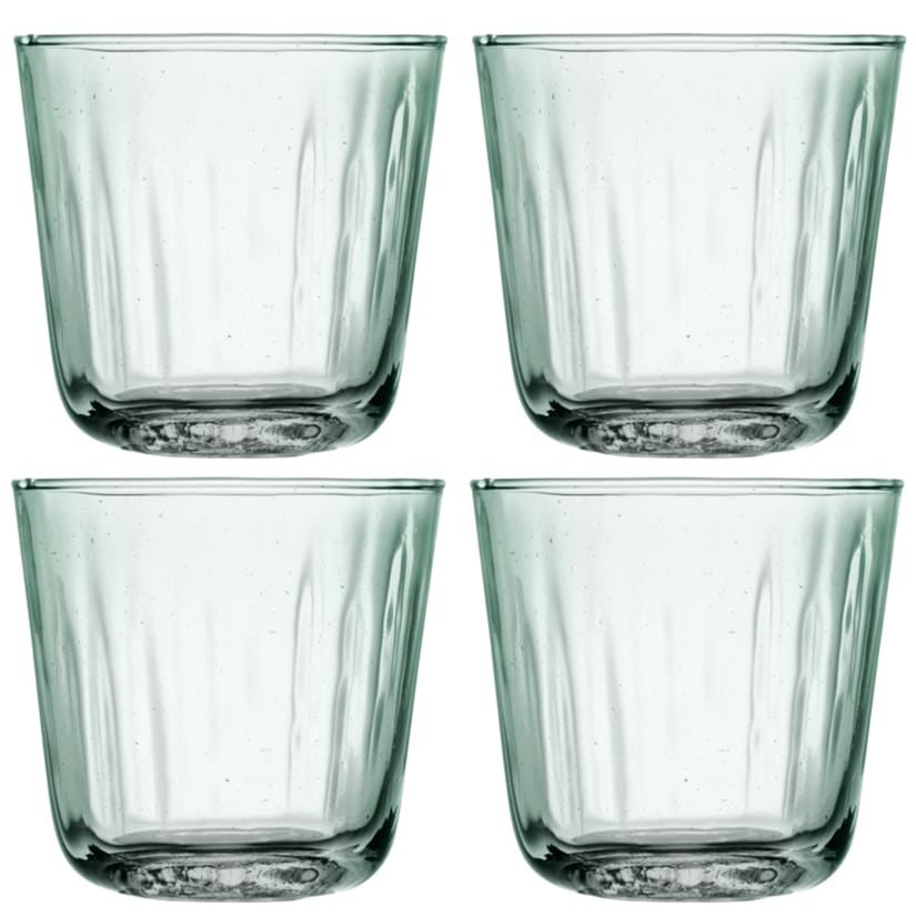 Mia Optic Recycled Glass Tumblers