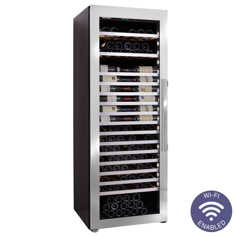 Wine Enthusiast Prestige XL Smart Wi-Fi Wine Cellar with Steady Temp ...