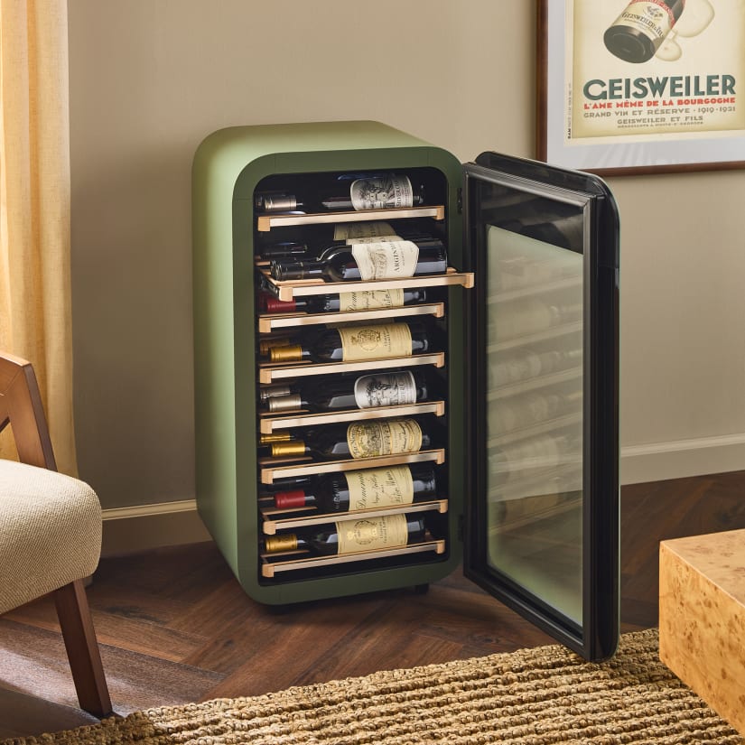 Wine Enthusiast 22 Bottle Frameless Glass Wine Refrigerator