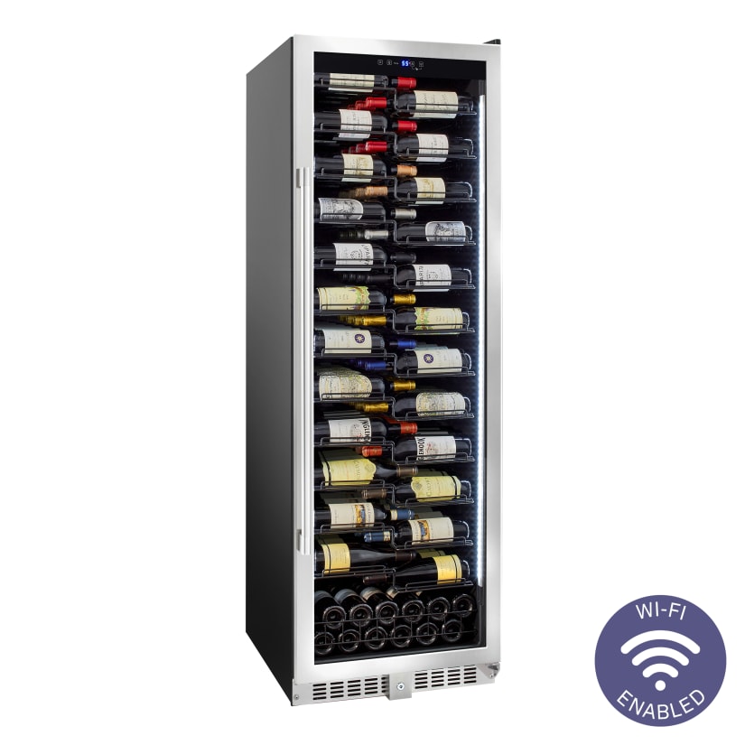 Wine Enthusiast VinoView L 155 Smart Wi-Fi Single Zone Wine Cellar