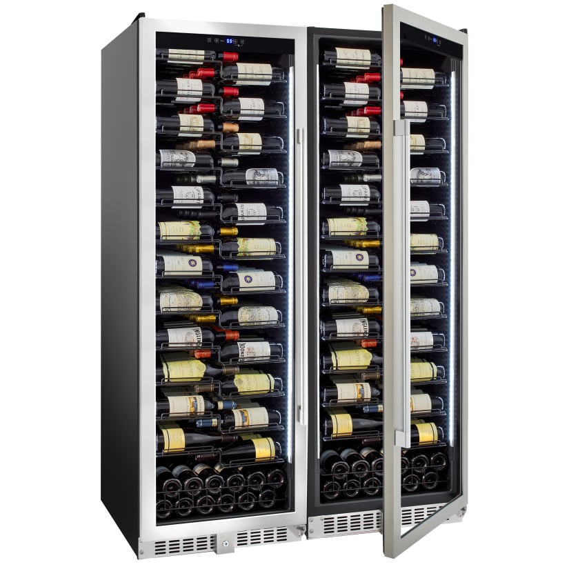 Wine Enthusiast VinoView Double L 310 Smart Wi-Fi Wine Cellar