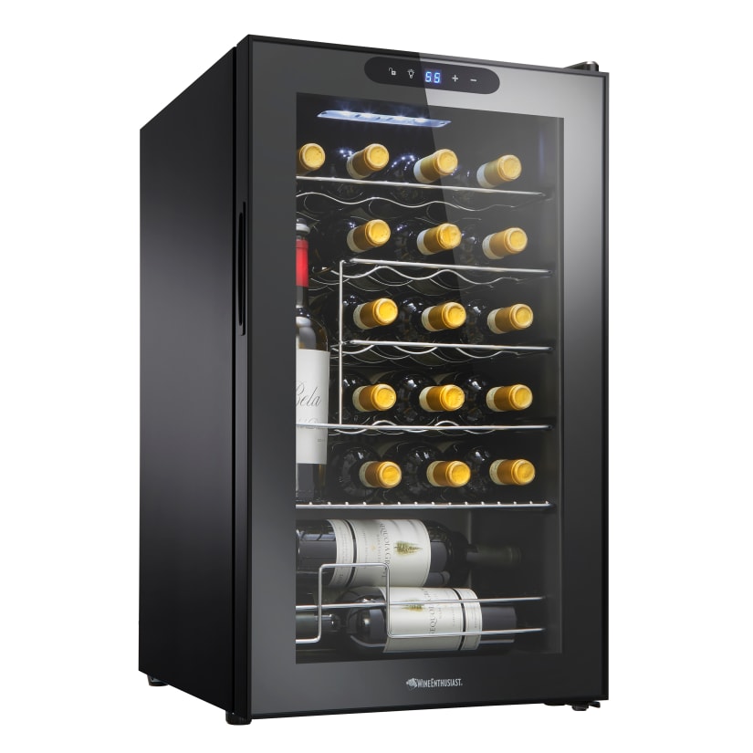 Wine Enthusiast 18-Bottle Dual Zone MAX Compressor Wine Cooler