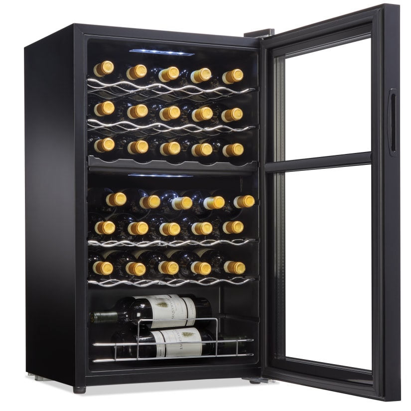 32-Bottle Dual Zone MAX Compressor Wine Cooler - Thumbnail 2