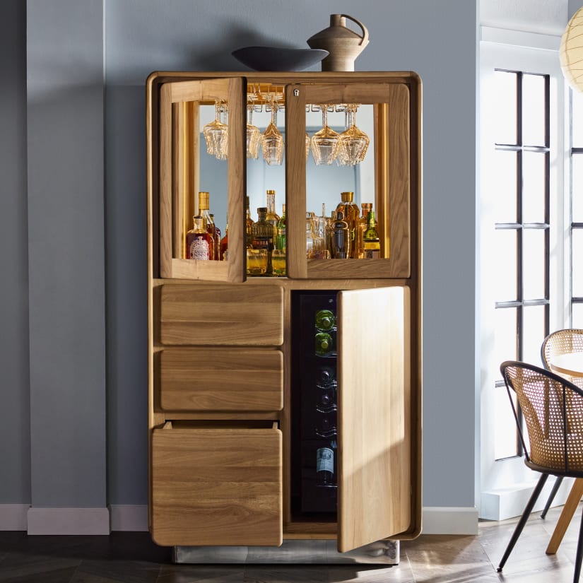 Clare Bar Cabinet with 18 Bottle Dual Zone
