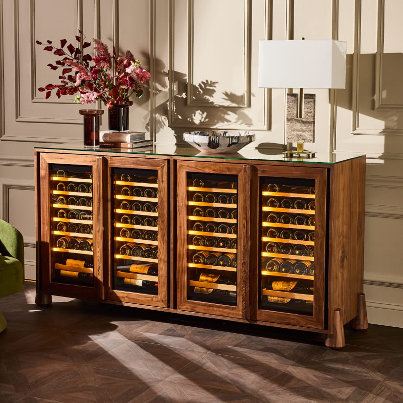 Ruskin Sideboard With Integrated Wine Refrigerators