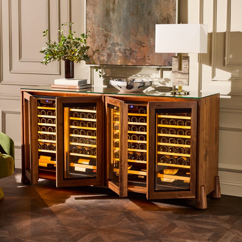 Ruskin Sideboard With Integrated Wine Refrigerators