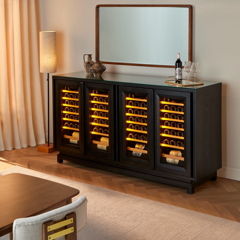 Montagny Sideboard With Integrated Wine Refrigerators