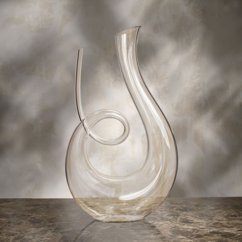Wine Enthusiast Art Series 53 oz. Treble Wine Decanter