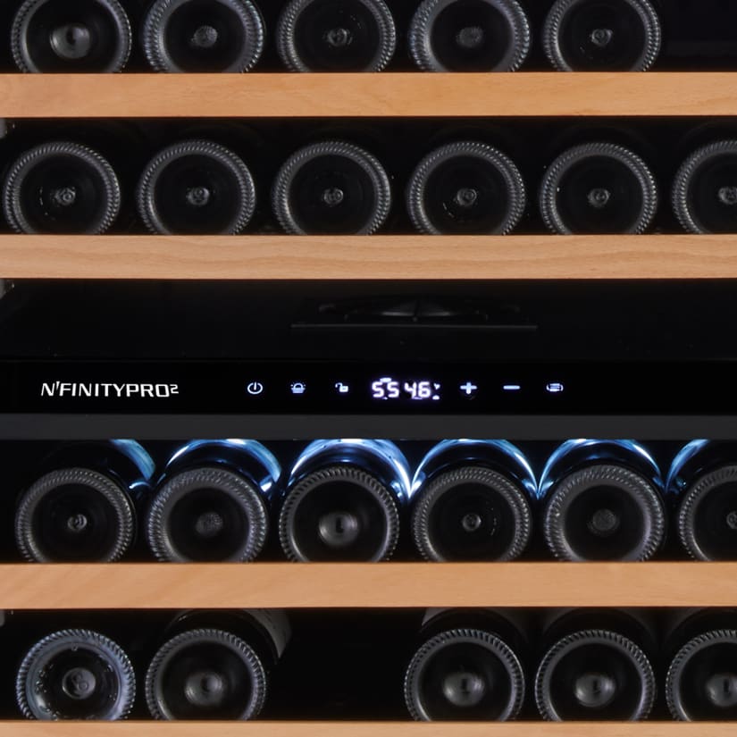 NFINITY PRO 2 SD, DUAL ZONE, SS, RH, NAT WOOD TRIM