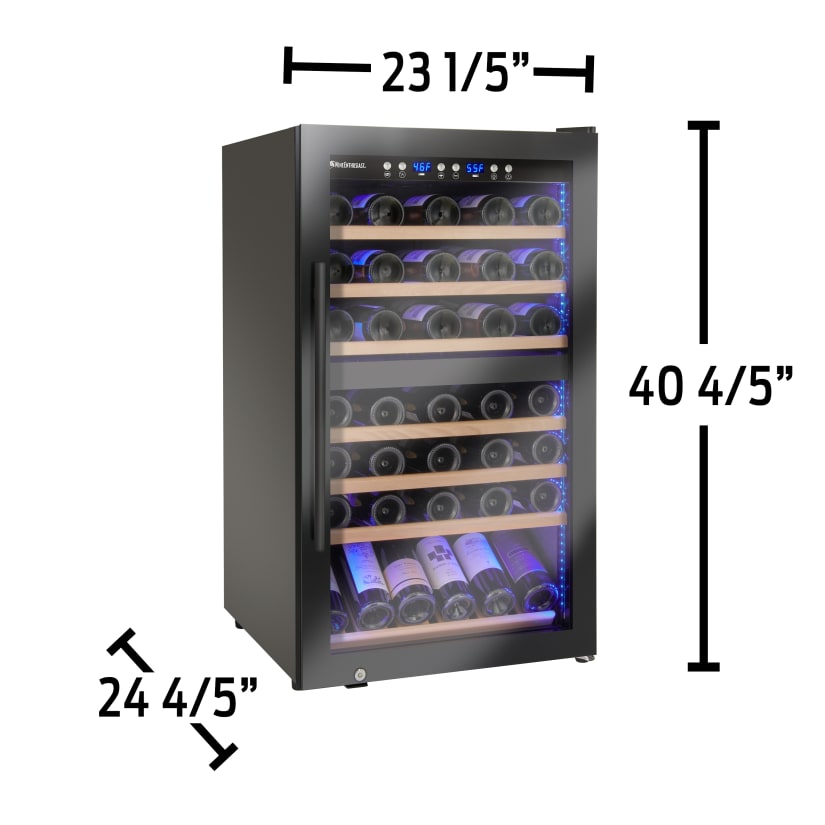 Wine Enthusiast Classic 70 Dual Zone Wine Cellar